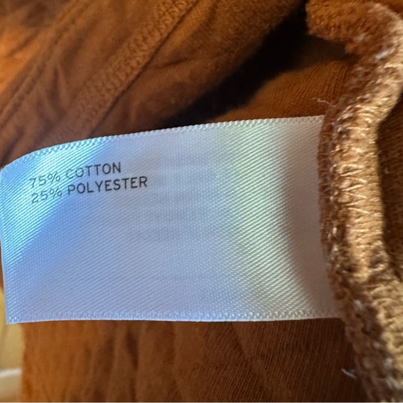 Duluth Trading Co Brown Quilted Snap Pullover Sweatshirt Sz S - Picture 6 of 6